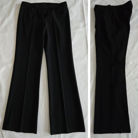 BCBGMaxAzria Dress Pants Trouser SZ 4 Black - Picture 6 of 10